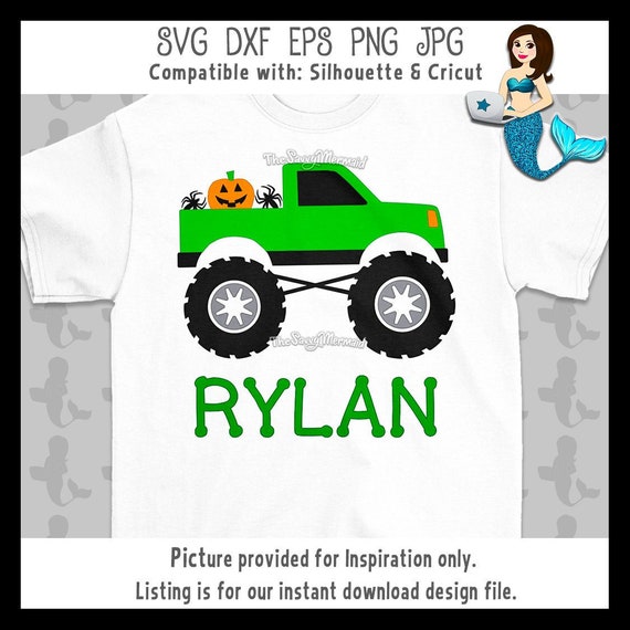 Download Free Boys Halloween Shirt Svg Halloween Monster Truck Svg Pumpkin Etsy SVG Cut Files