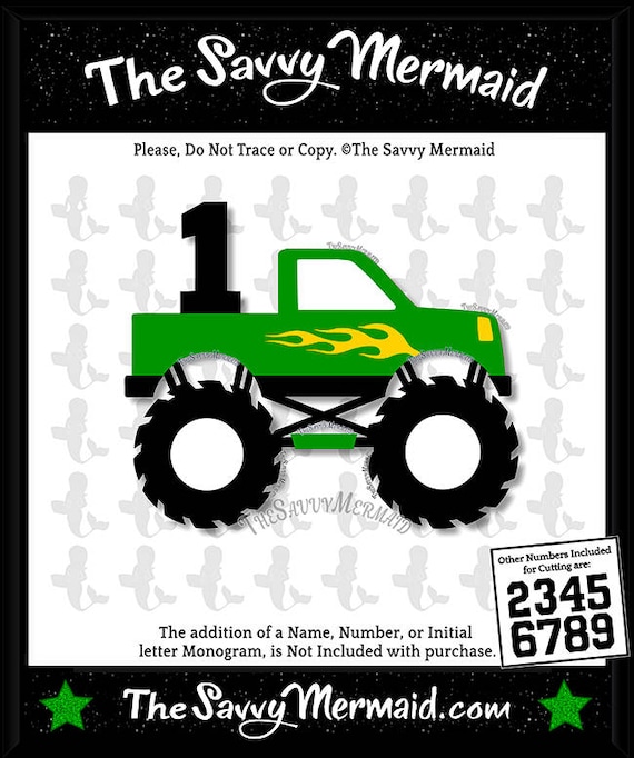 Free Free 50 Monster Truck Birthday Svg SVG PNG EPS DXF File