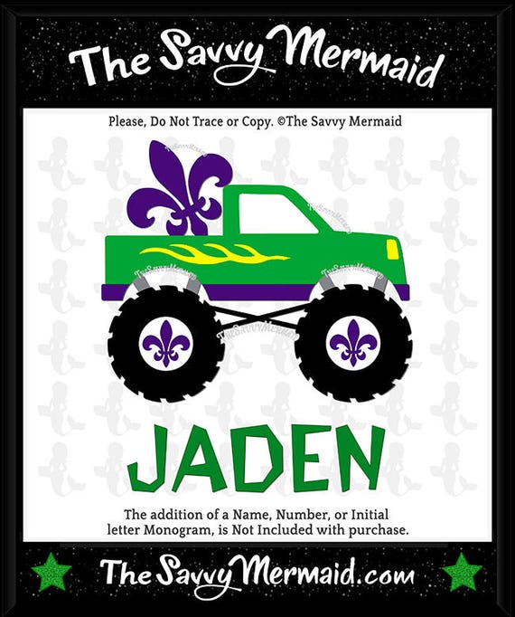Download Mardi Gras SVG file Boys Mardi Gras Svg Mardi Gras Truck Svg | Etsy
