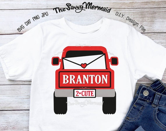 Download Boy Valentine Svg File Valentine S Day Truck Svg Cut File Etsy