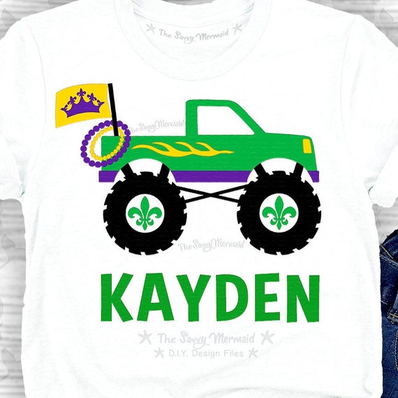 Download Mardi Gras Svg Boys Mardi Gras Shirt Svg File Truck Svg Vinyl Etsy