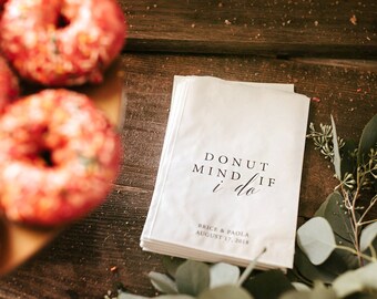 wedding donut bags etsy