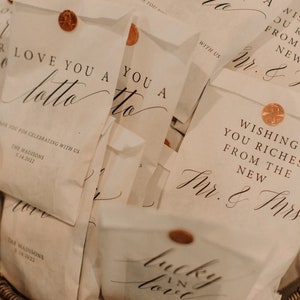 We Hope You Get Lucky Tonight Lotto Favor Stickers, Wedding Lotto Ticket Favors, Bulk Favors, Wedding Favors, Lotto Ticket Favors