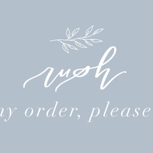 Rush my Order!