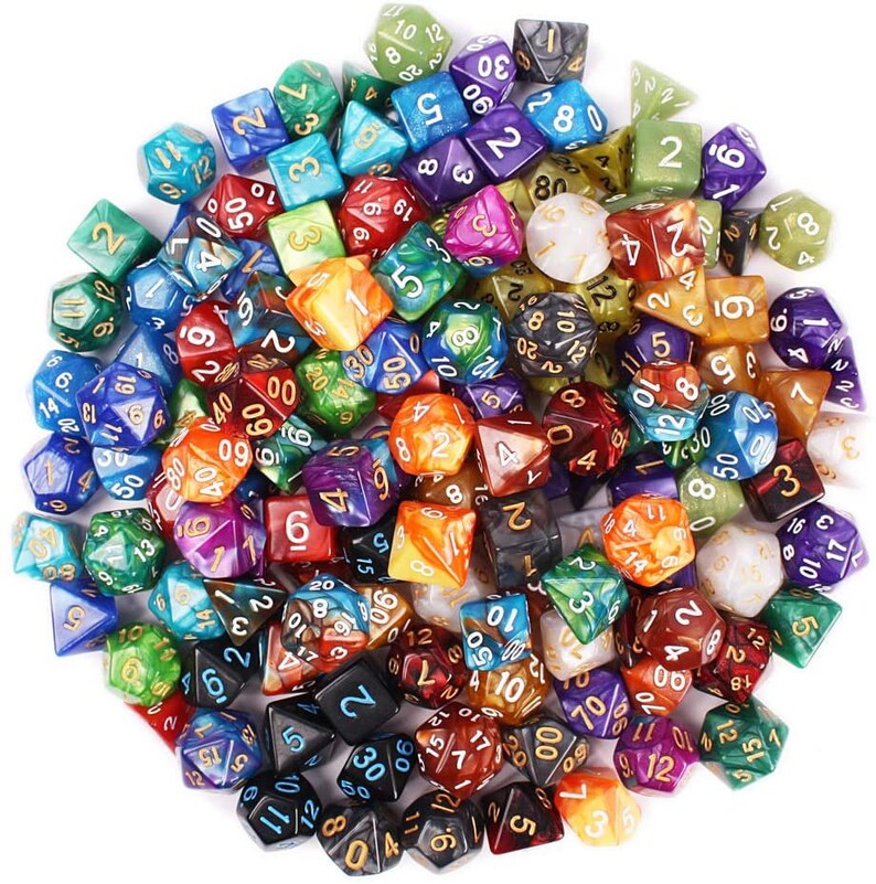 Add on Item A Random Set of Dice Etsy