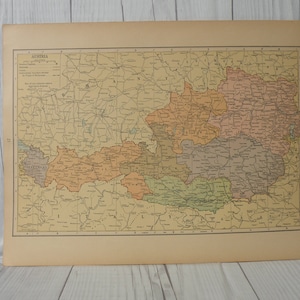 Historic Map of Switzerland 1930, Great Depression Era, Cool Old Map of Switzerland, Swiss Map, Gallery Wall Industrial Art, Frameable Map