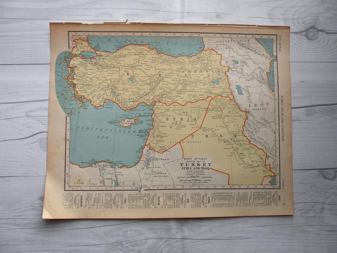 Vintage Turkey Map 1937 Antique Central Europe Office Wall Art Etsy vintage-turkey-map-1937-antique-central-europe-office-wall-art-etsy