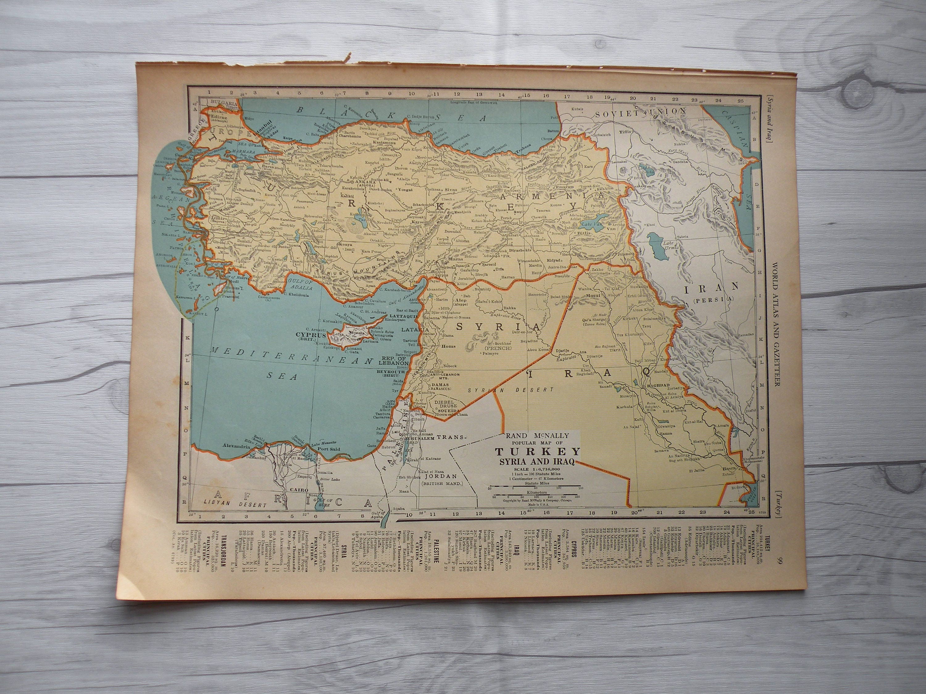 Alte Landkarte Türkei 1937 Ära Karte Vintage Karte Antike - Etsy Alte Landkarte Türkei 1937 Ära Karte Vintage Karte Antike - Etsy