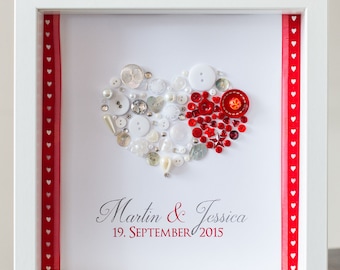 Geschenk,Hochzeit,Valentinstag,Knopfbild,Freund