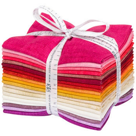 you get 1 fat quarter bundle w// 20 FQ Wine Cellar Colorstory Kaufman Kona