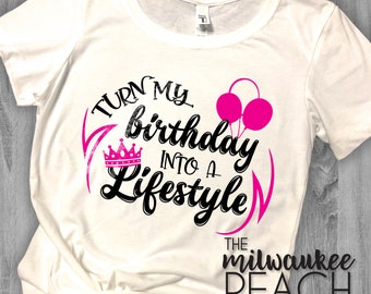 My Birthday Week Etsy