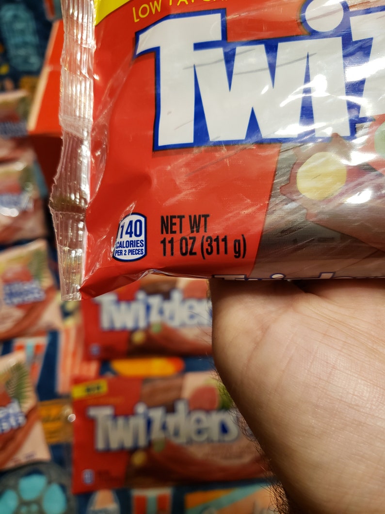 Twizzlers Filled Twists Tropical Blast Pink Guava & Paradise Etsy