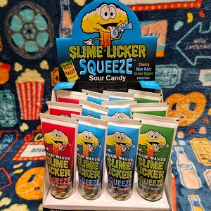 Toxic Waste Slime Licker Squeeze Candy 2.47 oz. Tube