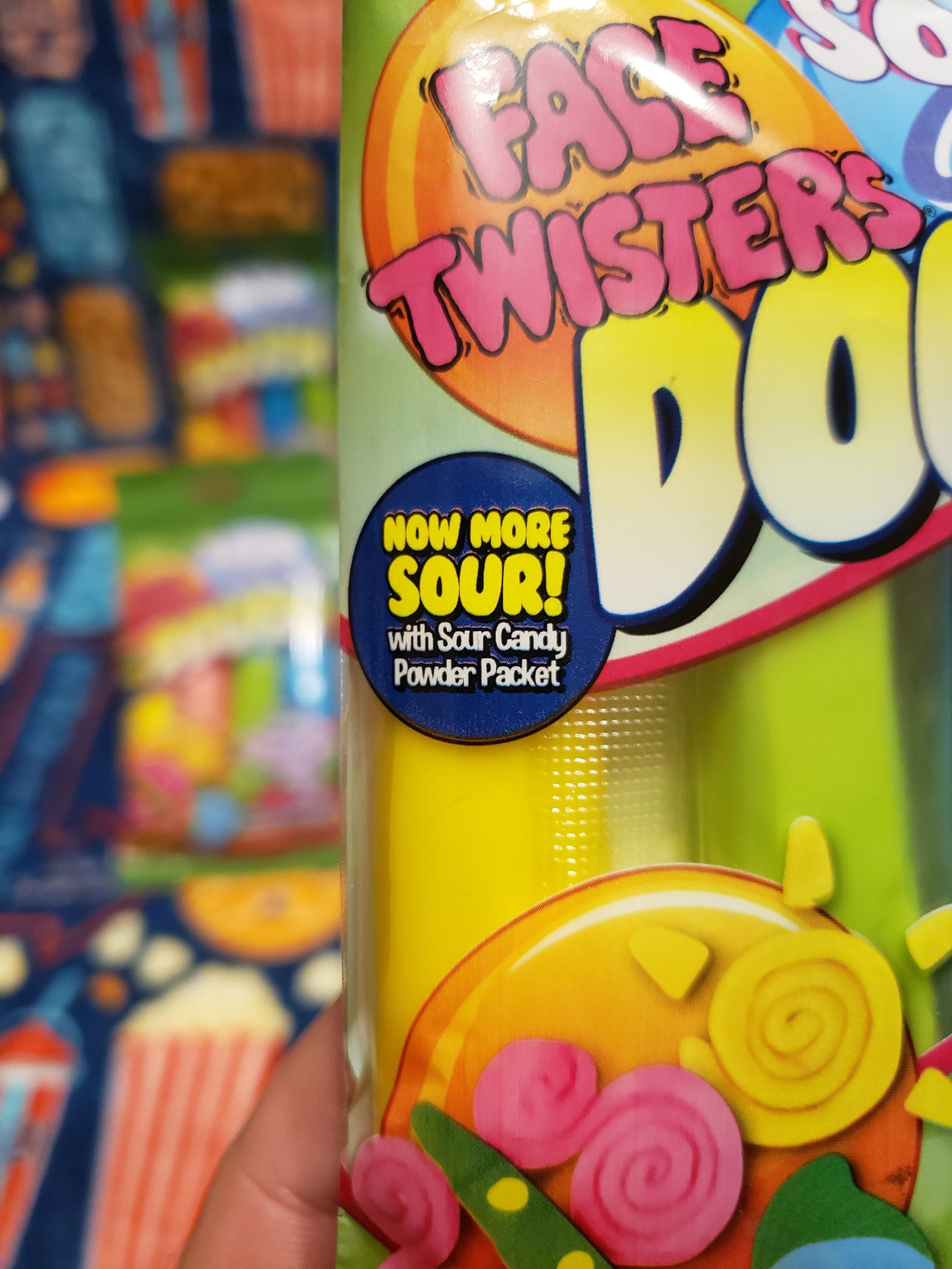 Face Twisters Sour Candy Dough 3.5 Oz. Bag Etsy Canada