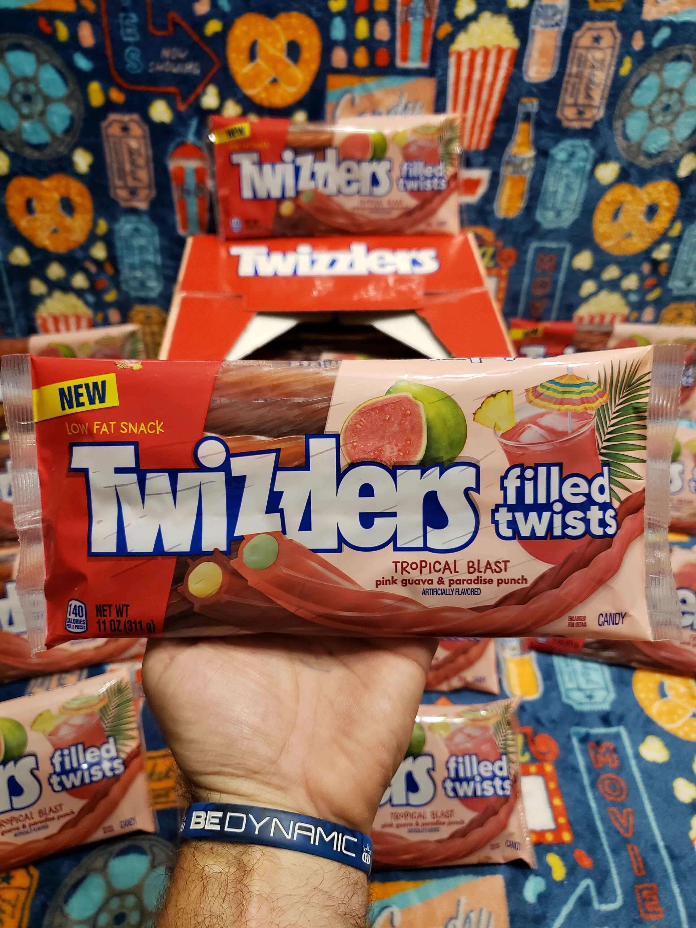 Twizzlers Filled Twists Tropical Blast Pink Guava & Paradise Etsy