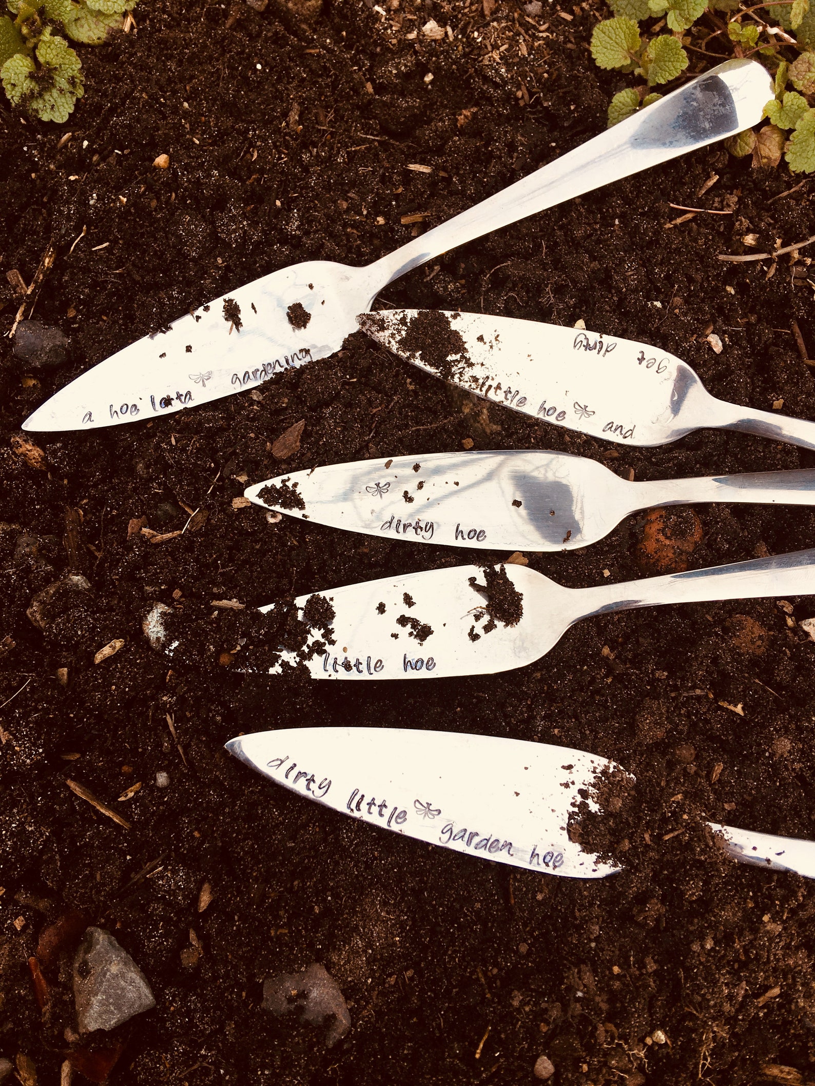 Mini Garden hoe little hoe Etsy