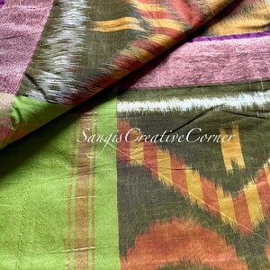 Pure Pochampally Cotton Saree | Handlooms |pochampally| Handloom Cotton ...