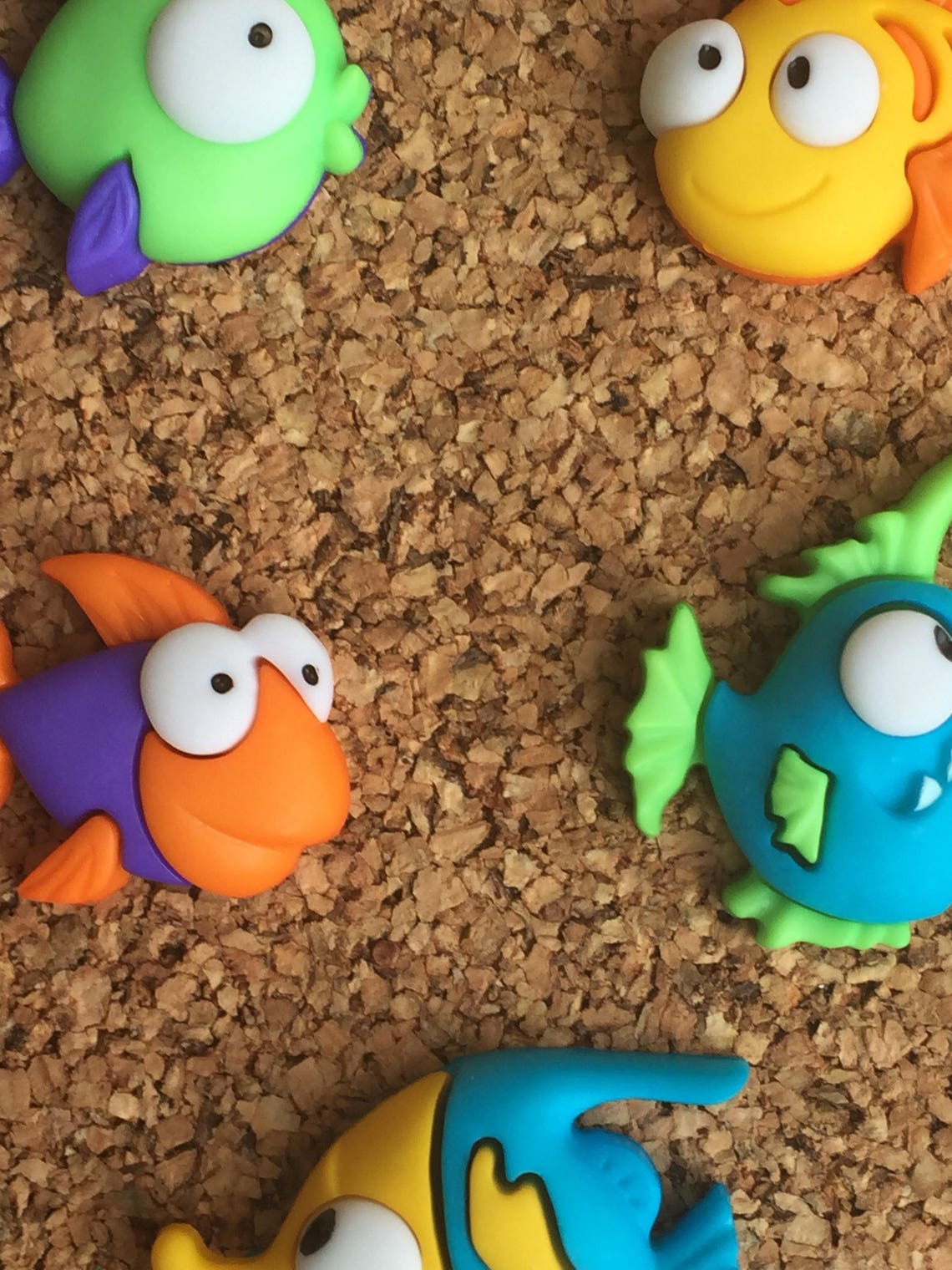 Fish Push Pins,fish Lover Gifts,thumbtacks,auquatic Gifts,fish ...