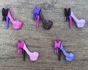 High Heel Magnets,High Heel Decorations,Bling Magnets,High Heel Decor,Magnets for Girls,Coworker Gift Ideas,Gifts for Women Friends,Stiletto