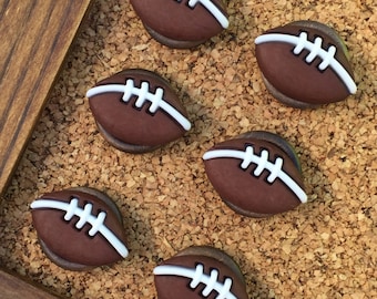 Chinchetas de fútbol, Chinchetas, Ideas para regalos de fútbol, Chinchetas, Decoraciones de fútbol, Decoraciones deportivas, Decoración de fútbol, Chinchetas, Tablero de corcho