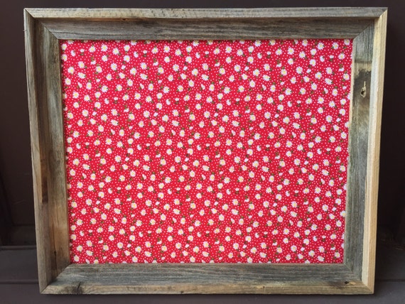 Decorative Bulletin Boardfabric Cork Boardorganizerframed Etsy