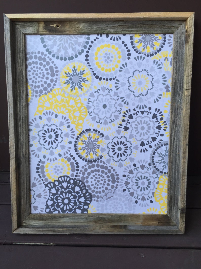 Fabric Pin Board DisplayFramed Bulletin Board for Etsy