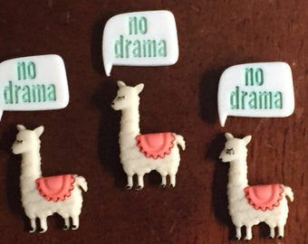 Llama Magnets,Locker Magnets,Llama Decor Classroom,Llama Gifts for Girls,Llama Lovers Gift,Farm Magnet,Animal Magnets for Fridge,Desk Decor