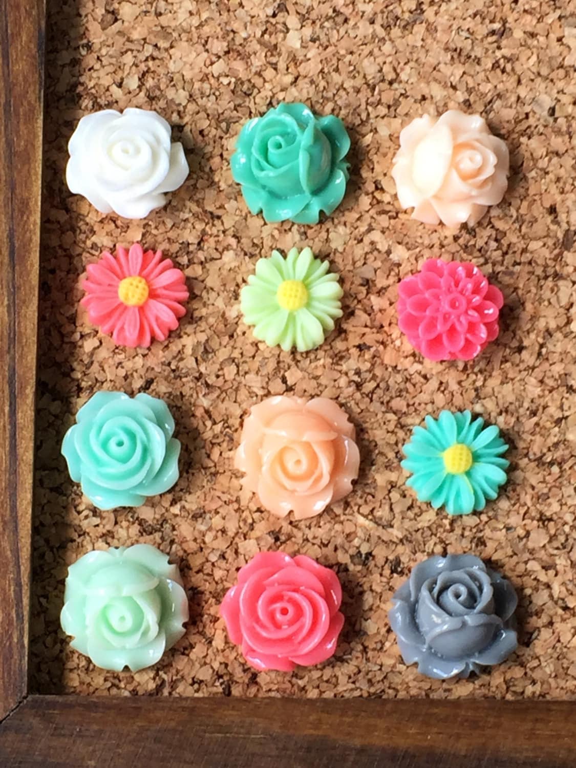 Decorative Thumb Tacks Sets Thumbtacks Pushpins Decorative Etsy