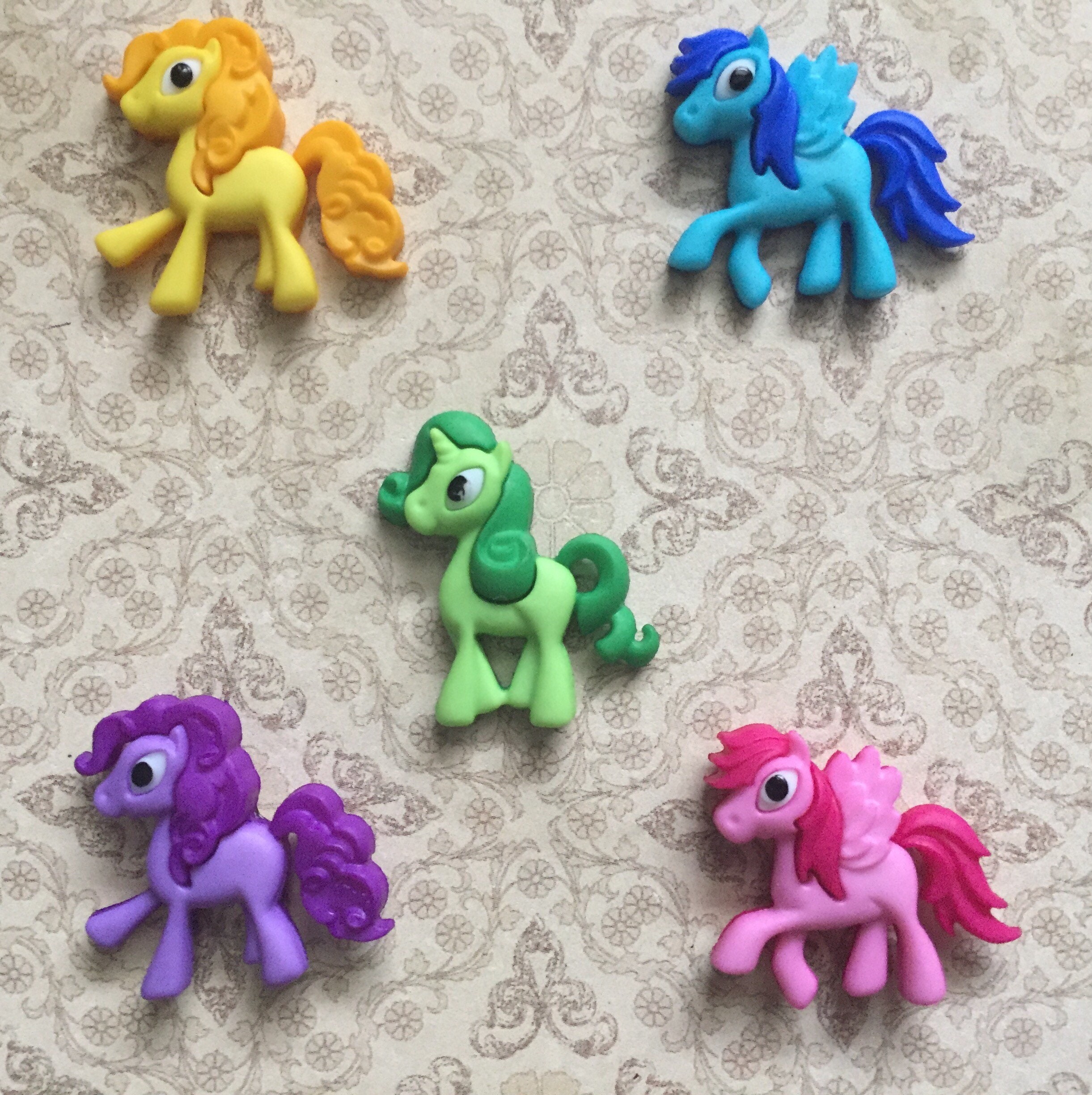 Pony Magnets,Horse Magnets,Magnets for Kids,Colorful Magnets,Pony Lover,Gifts for Girls,Horse Lover Gift Women,Pony Gift,Locker Decorations