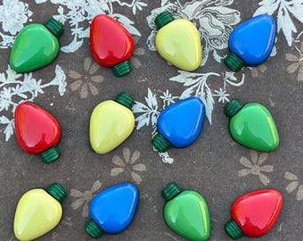 Christmas Light Magnets,Holiday Lights Magnet Set,Gift for Woman Boss,Christmas Magnets Fridge,Holiday Magnets for Calendar,Christmas Decor