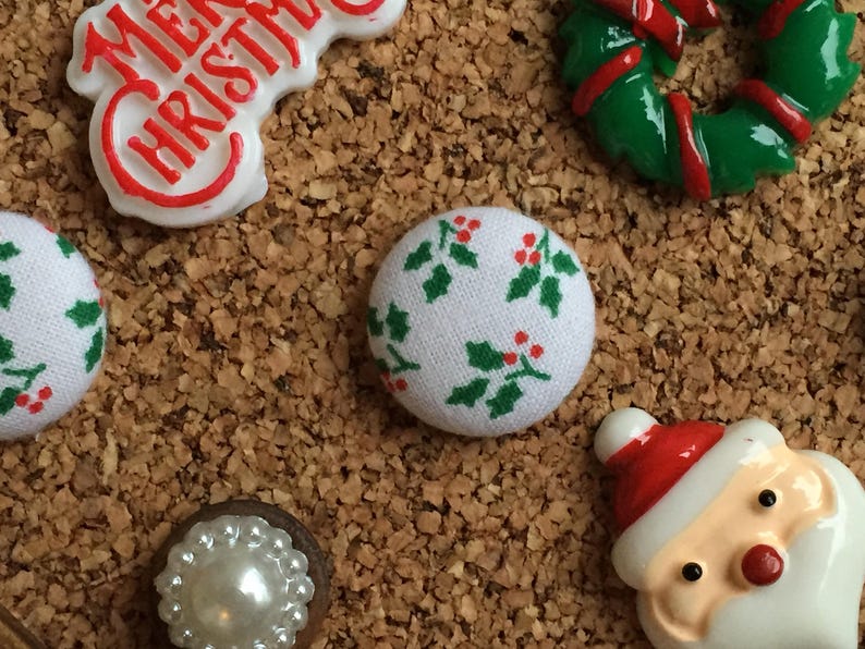 Christmas Push Pinsxmas Decorholiday Decor Giftsretro Etsy