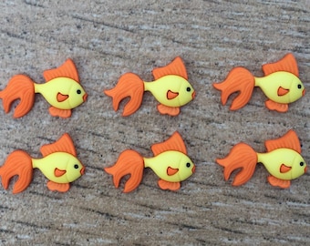 Goldfish Magnets,Gift for Co Worker Female,Animal Magnets,Teacher Supplies for Preschool,Ocean Magnets,Stocking Stuffers for Mom,Fish Magnet