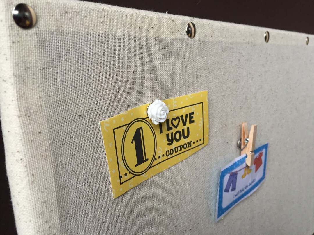 Pinboard,message Board Organizer,fabric Covered Bulletin Board,cork