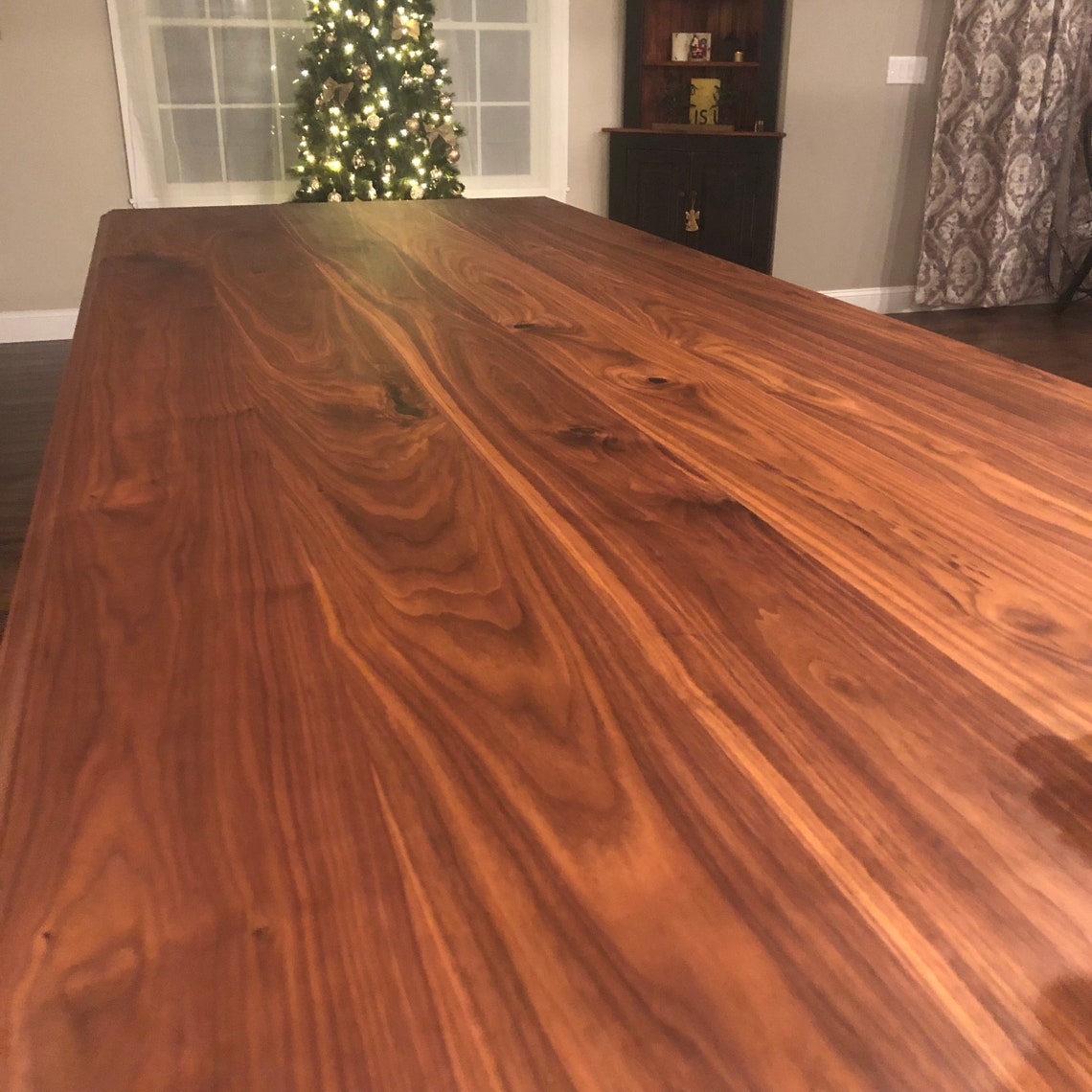 Black Walnut Kitchen Island Top // Counter Top // Wood Counter Etsy