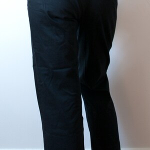 Vintage Black Crop Pants image 6