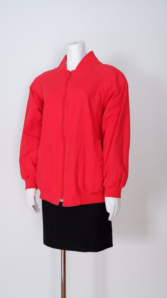 Red Reversible Wind Breaker Jacket - image 2