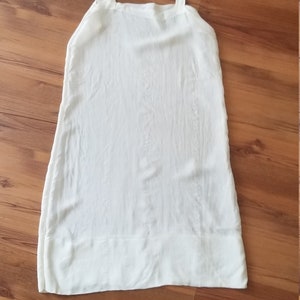1960s Pink Slip Dress - Small Vintage Sleeveless Midi Nylon Nightgown