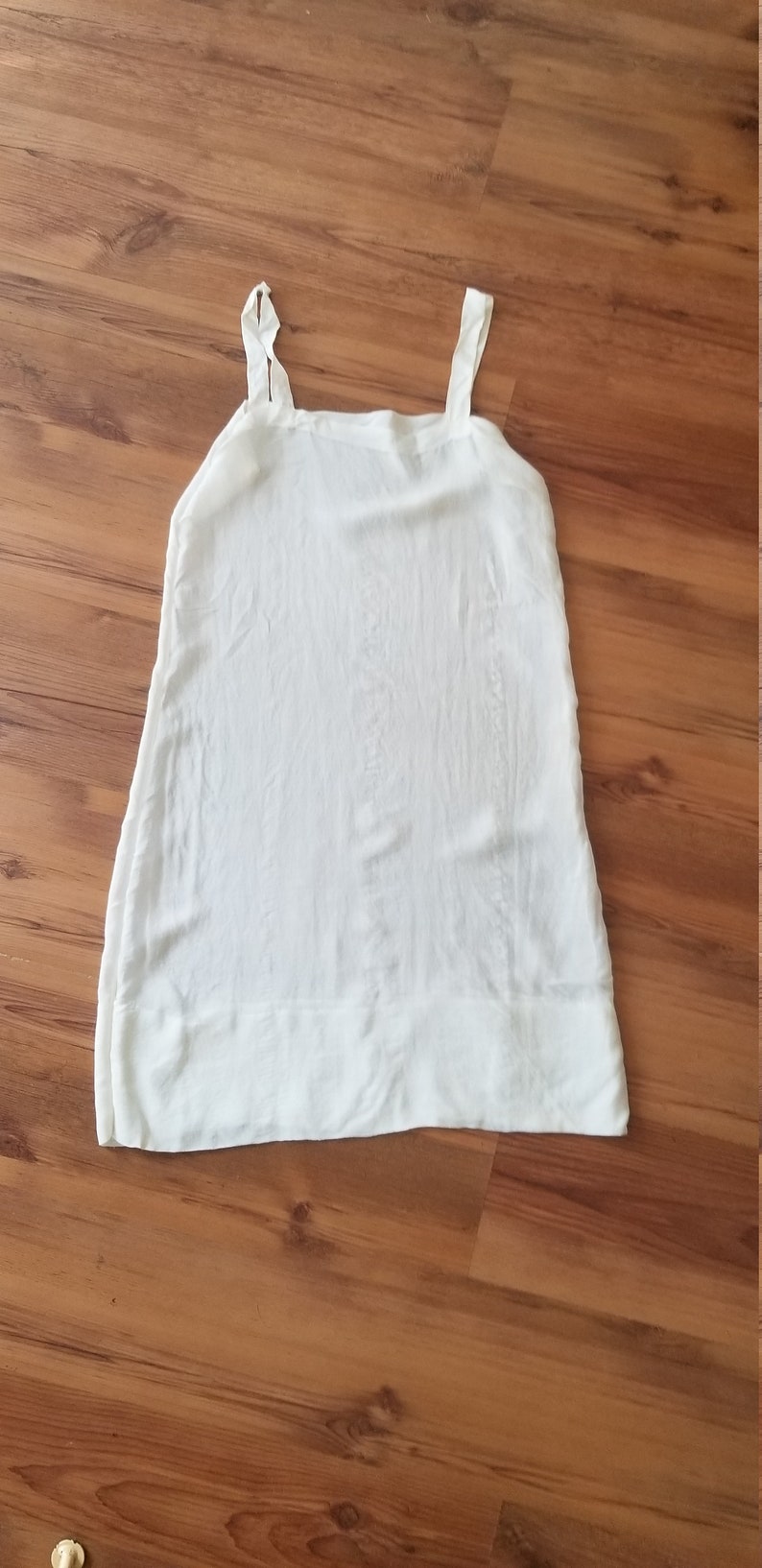 1960s Pink Slip Dress - Small Vintage Sleeveless Midi Nylon Nightgown