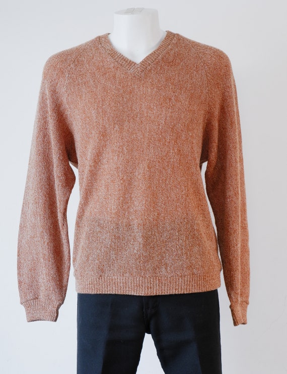 1970's Jantzen Mohair Sweater / Vintage Beige Soft