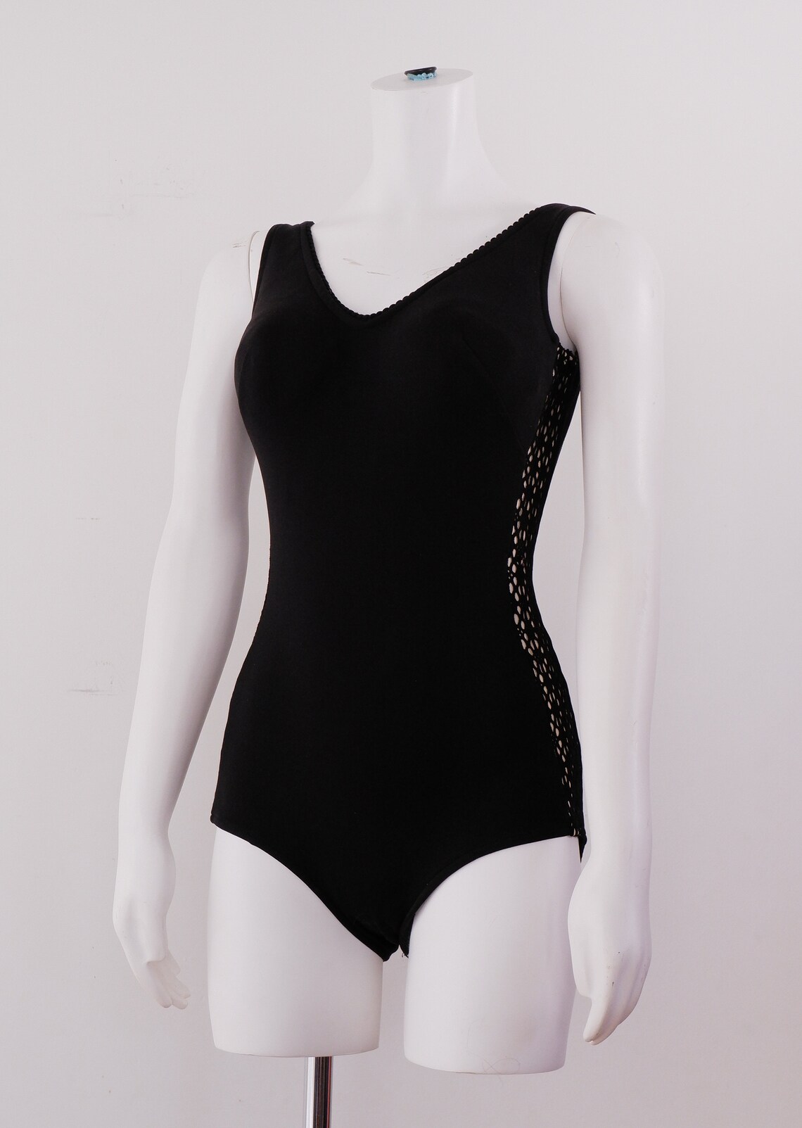 1960's Black Swim Suit / Vintage Open Back Bathing Suit - Etsy Denmark