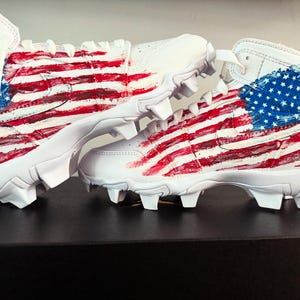 custom flag cleats. I can personalize however you like