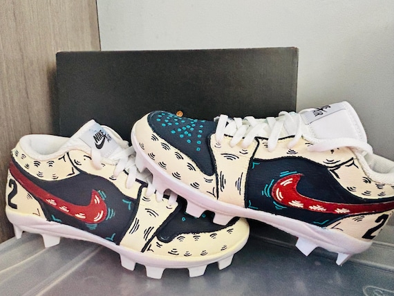 YOUTH SIZE 6 and Below..totally customizable cartoon cleats adult size 7 and up