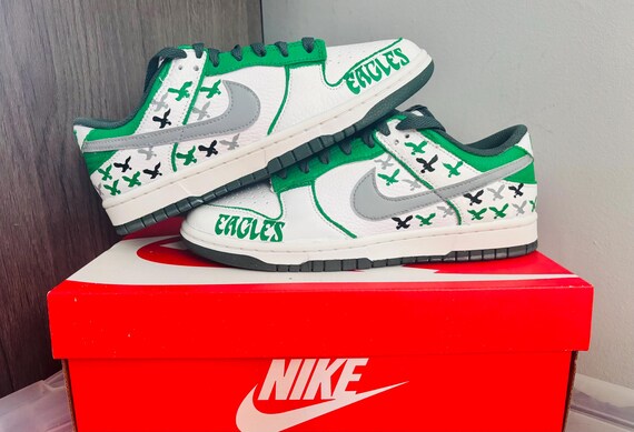 eagles Nike dunks