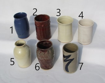 Vases- 6" Wheel Thrown Containers