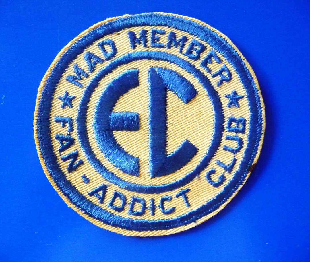 Original EC Mad Member Fan Addict Club 1950's Souvenir Etsy