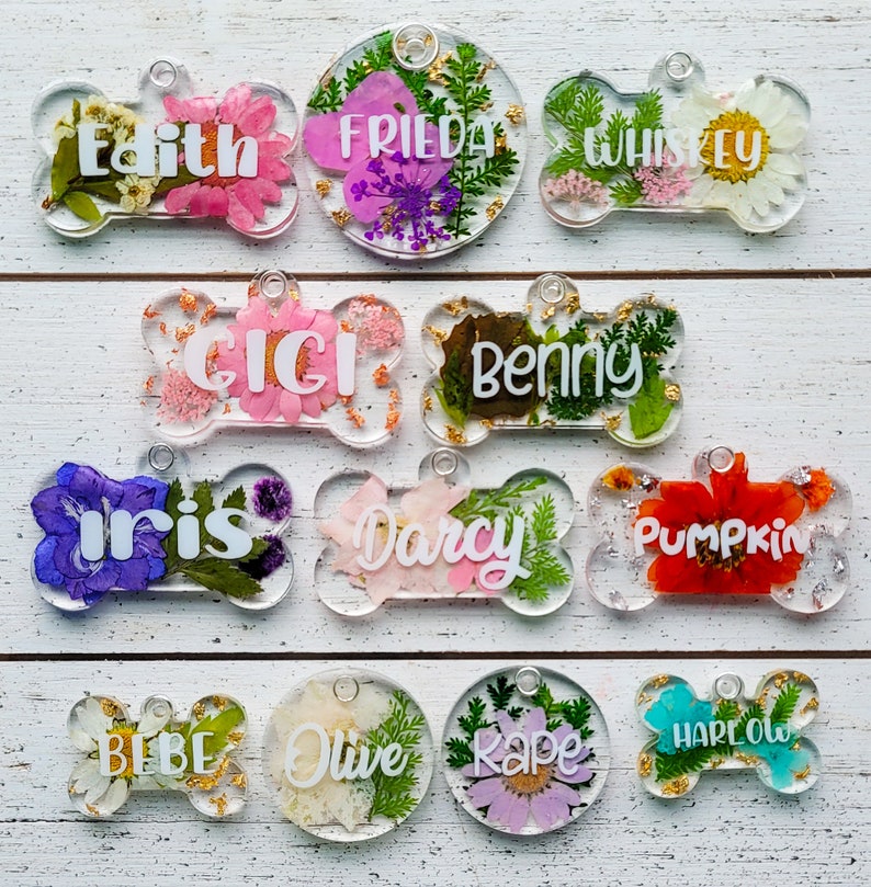 Resin Dog tags 