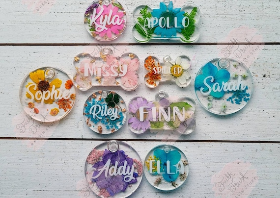Etsy resin dog tag deals
