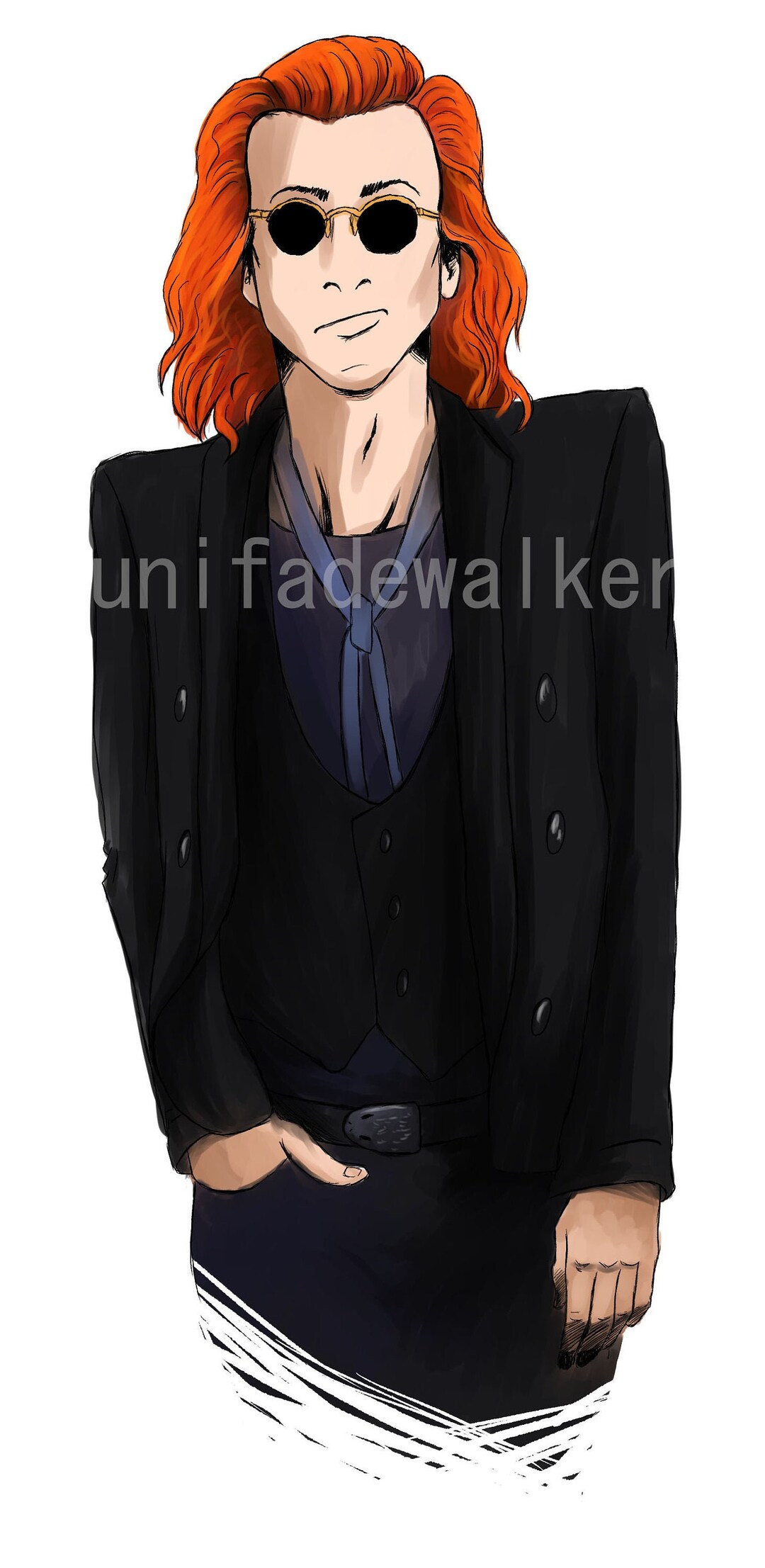 Crowley Digital Fanart - Etsy