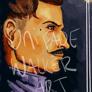 Dorian Dragon Age Profile in Marble