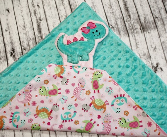 dinosaur baby blanket